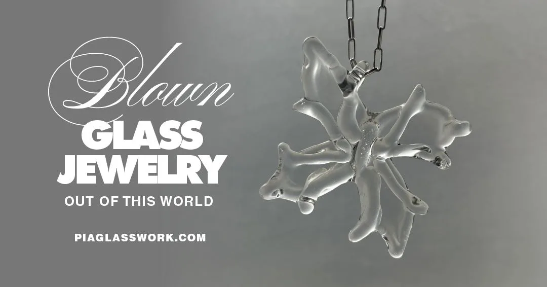 Pia Glasswork — pieza gráfica de campaña